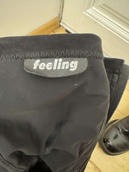 Ghete, Feeling, marimea 36, negru.