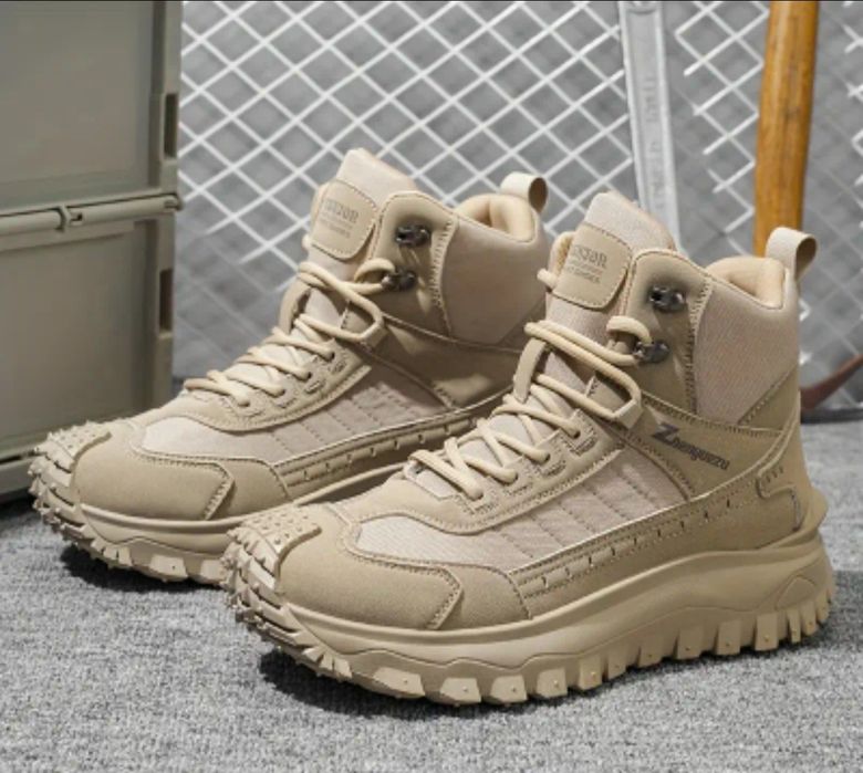 Нови мъжки обувки размер 46 бежови