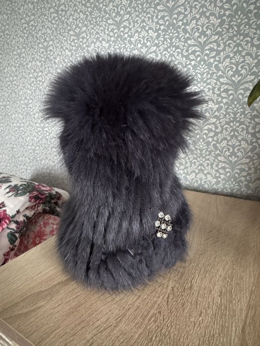 Норковая шапка натуральная