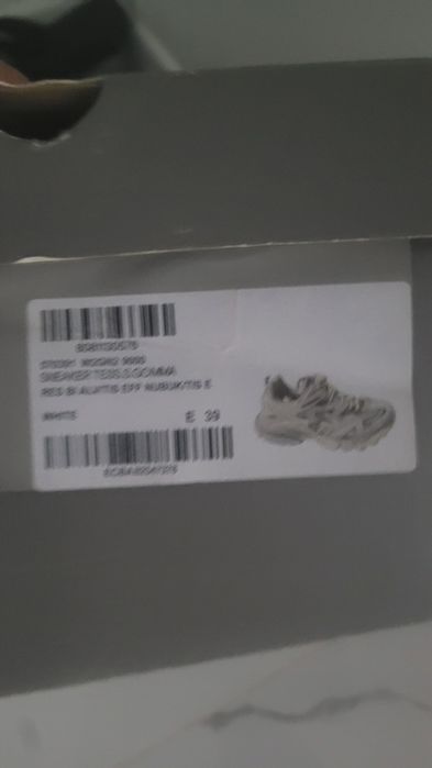 Кроссовки Balenciaga Track White 39 размер