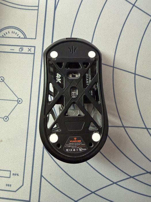 Wlmouse beast x mini silver.