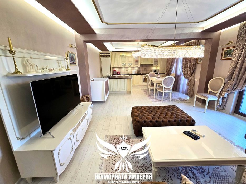 Апартамент 90кв. една спалня за нощувки/за вечер в Асеновград център