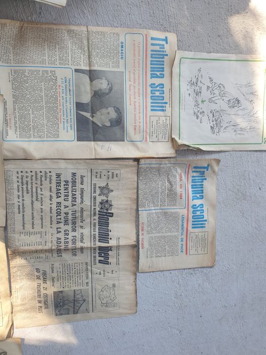 Reviste si ziare vechi ani 70