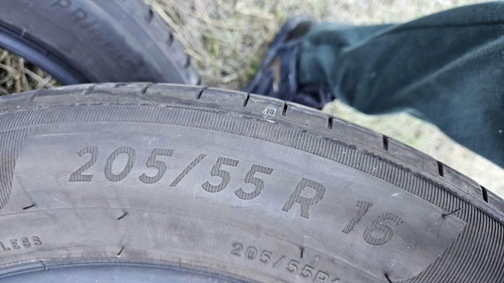 2бр гуми 205 55 16 дот 20 мишелин