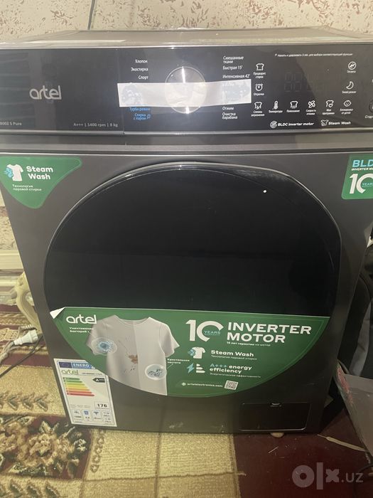 Avtomat kir mashina 8kg ishlatilmagan yangi 3 yil garantiya