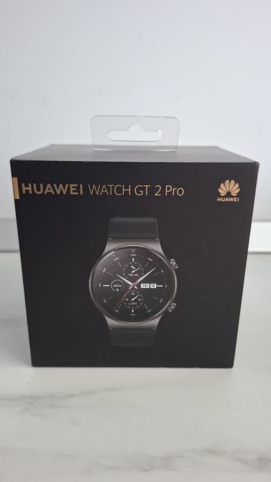 Smartwatch HUAWEI Watch GT 2 Pro, Android/iOS, silicon, Night Black