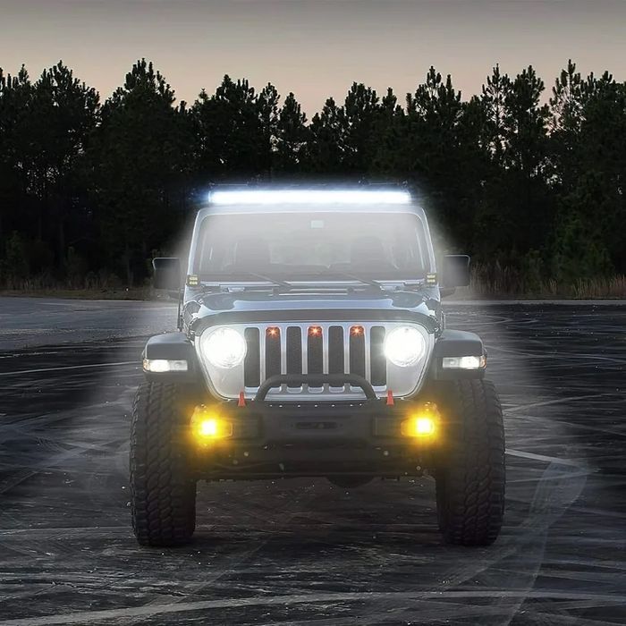 12D ИЗВИТ LED BAR 990W 128CM ЛЕД БАР За Джип Камион Микробус