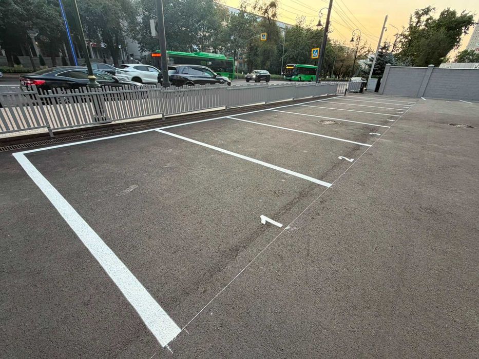 Профессиональная разметка парковок