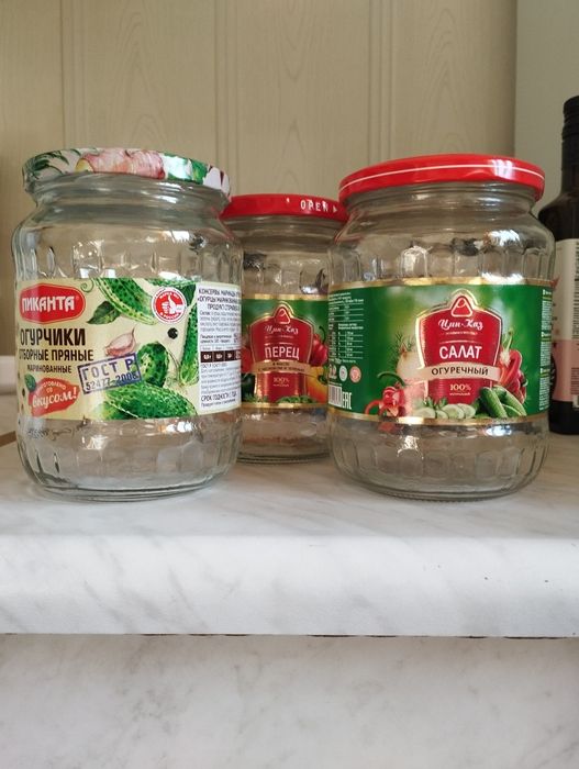 Банки стеклянные