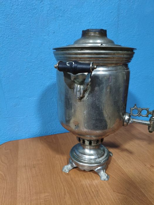 Самовар СССР на дровах