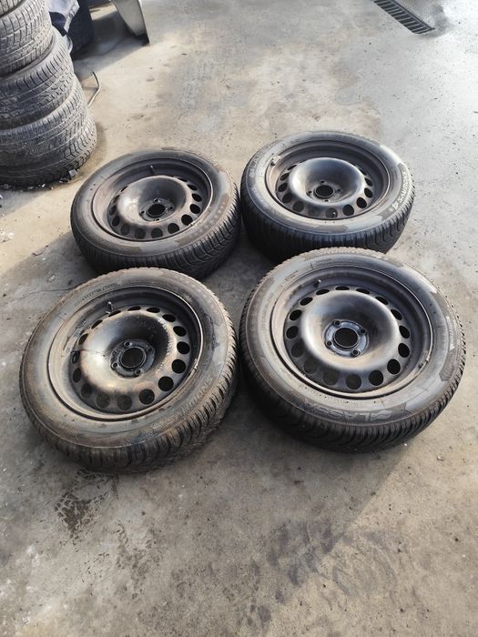 Джанти Opel krossland заедно с зимни гуми 16 цола