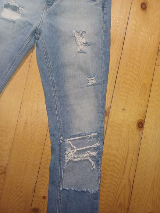 Разкъсани дънки Zara