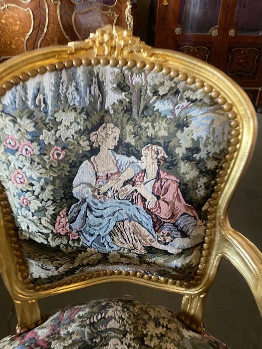 Fotoliu baroc venezian