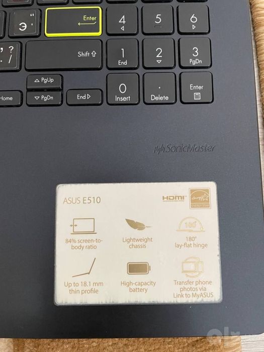 ASUS E510 4/128 gb black