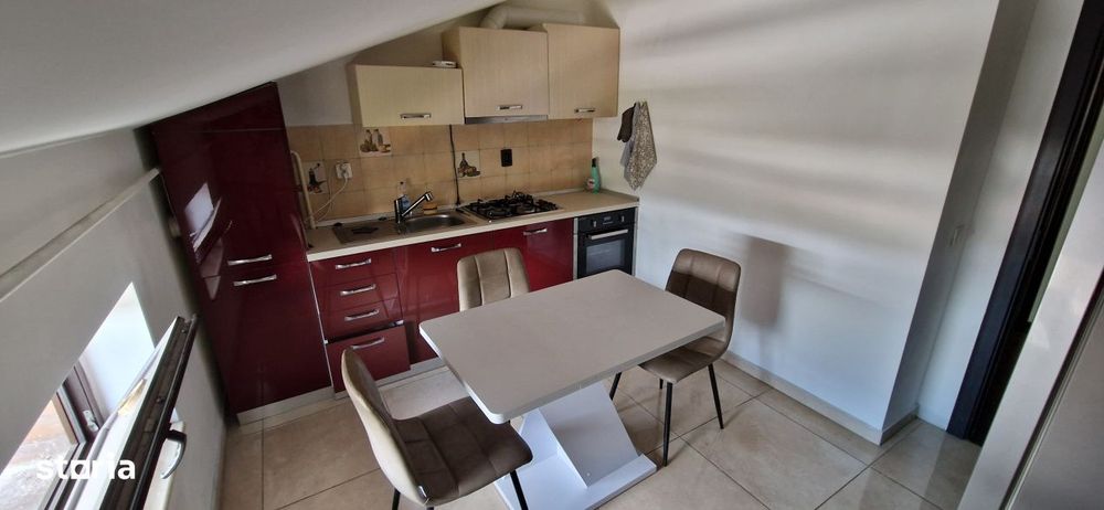 Apartament 2 camere, 59 mp, etaj 4/4 pod, mobilat si utilat, zona Bari