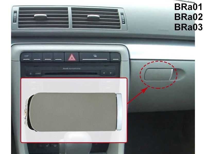 Reparatie buton clip clapeta capac Inchizatoare cotieră AUDI A4 B6 B7