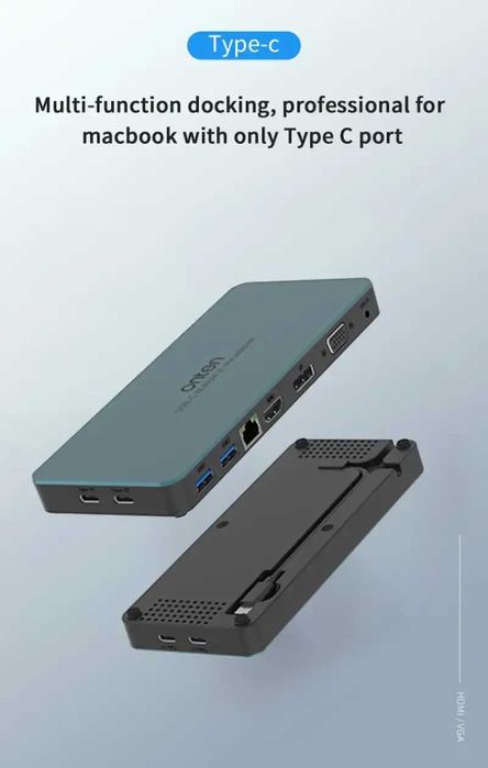 Многофункциональная USB-C Док-Станция 9in1. Есть доставка
