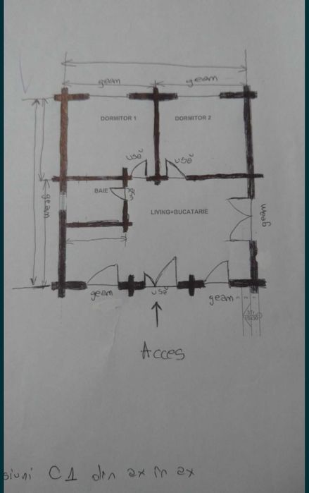 Case si cabane din lemn rotund