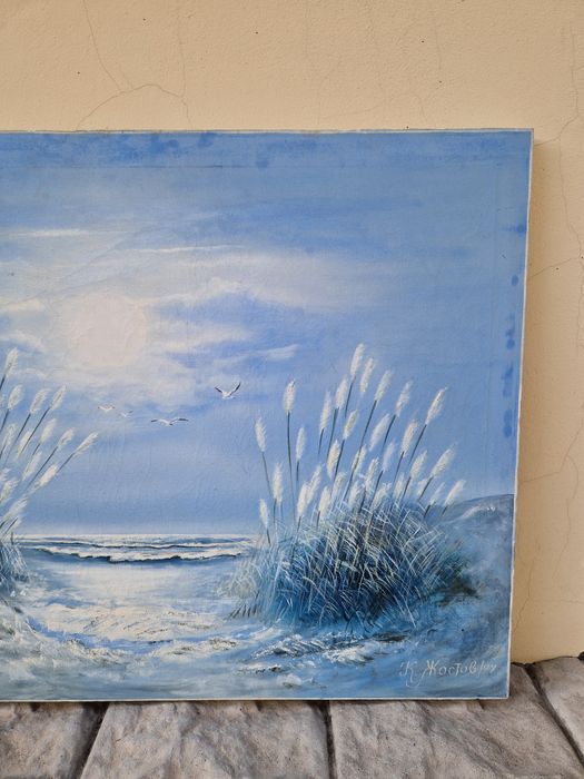 Кирил Жостов- Превъзходна картина масло върху платно