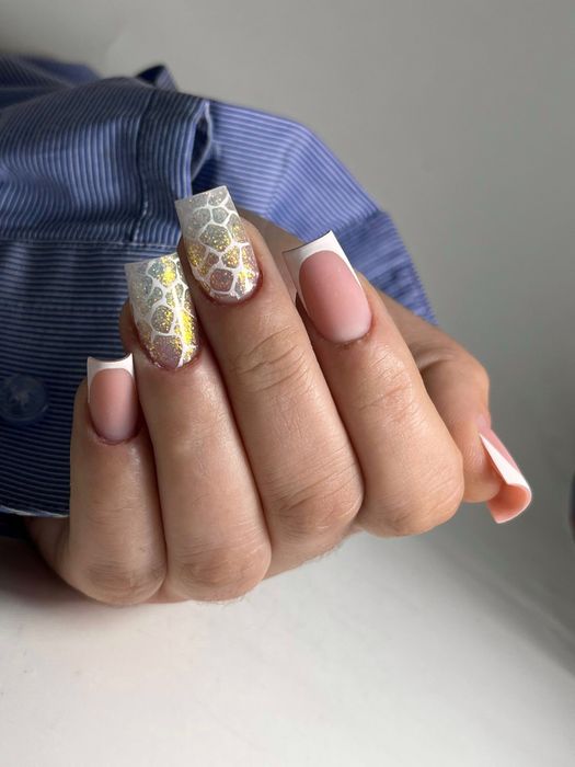 Mani semi/unghii cu gel/pedi semi