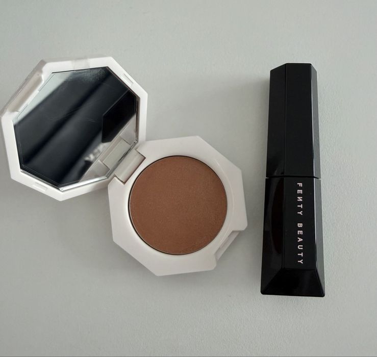 Fenty мини кремообразен руж + мини спирала
