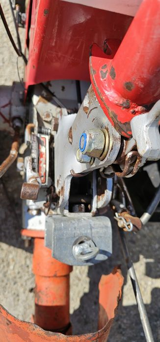 Motocultor antonio carraro cu masa de cosit ,lombardini diesel