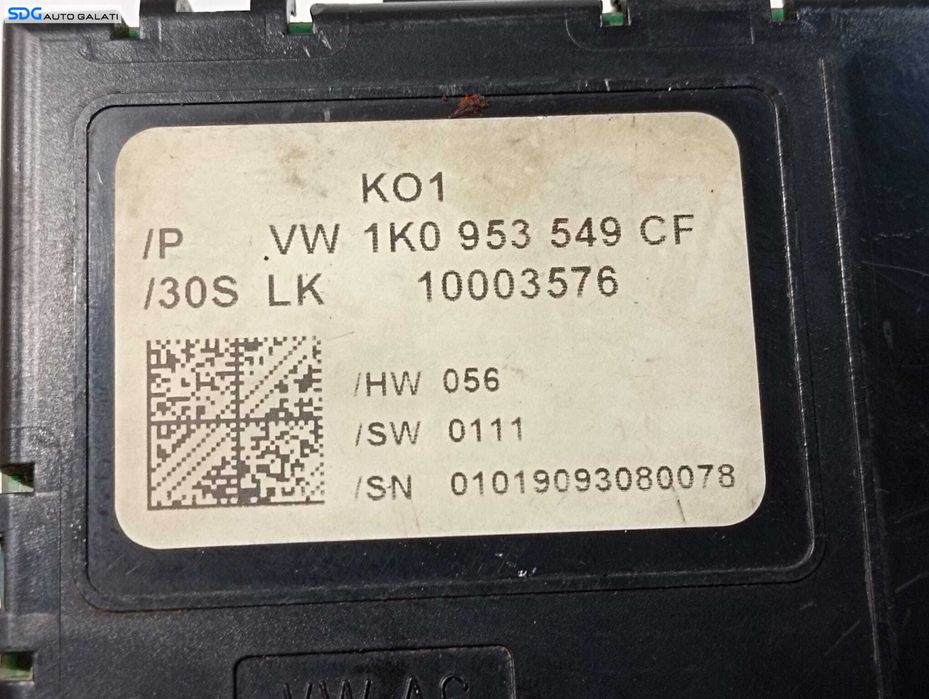 Calculator Modul Coloana Volan Volkswagen Tiguan 2008 - 2015 Cod 1K0953549CF [M7260]