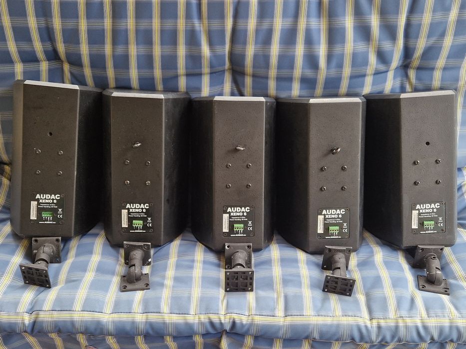 Audac Xeno6(vandute) si Panasonic PM-X9