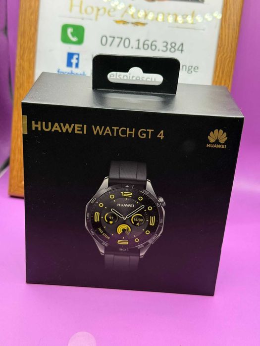 HOPE AMANET P2 - Huawei Watch Gt 4 / Black