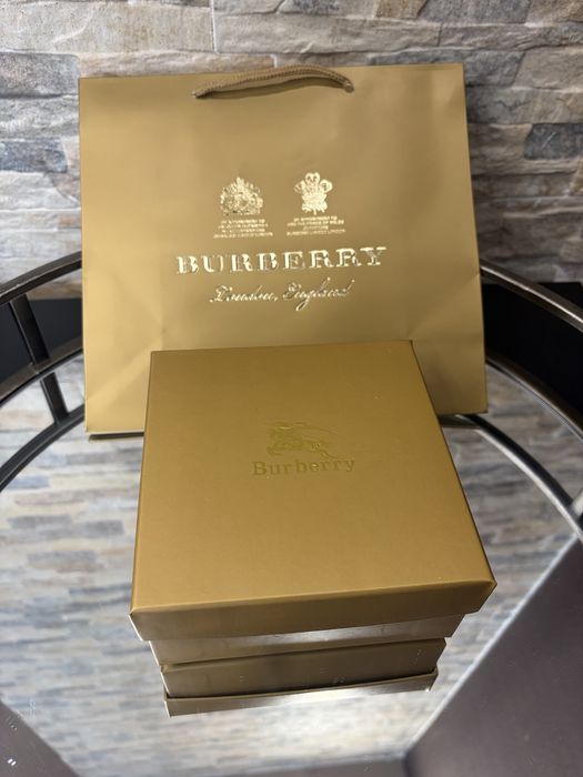 Мъжки Колан Естествена Кожа Burberry