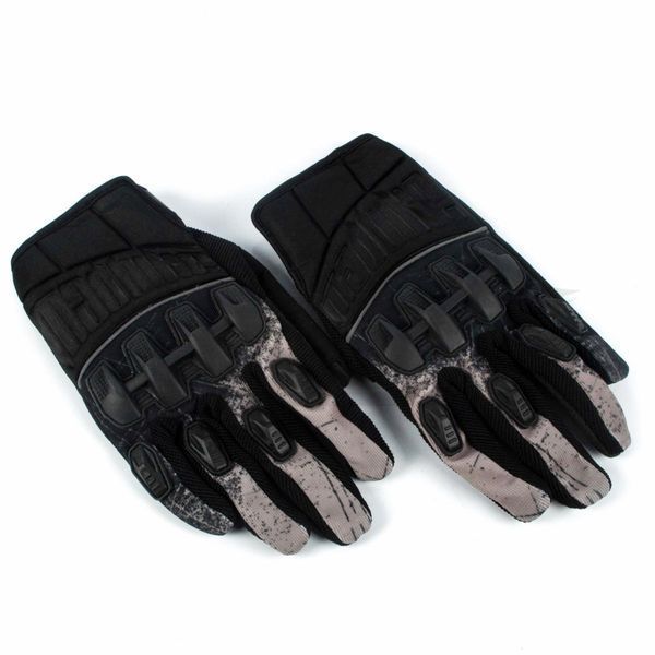 Ръкавици за мотоциклет MadBike/GRAY със сензор който позволява да се р