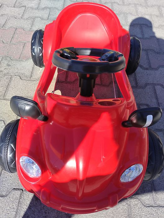 PILSAN Детска кола с педали HAPPY HERBY червен