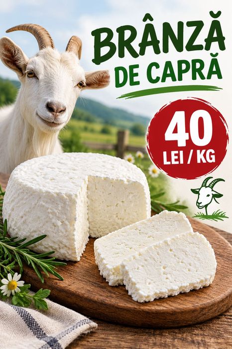 Brânză de capră de vânzare