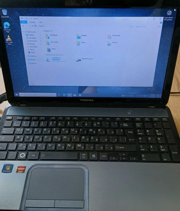 Toshiba Satellite i7 SSD