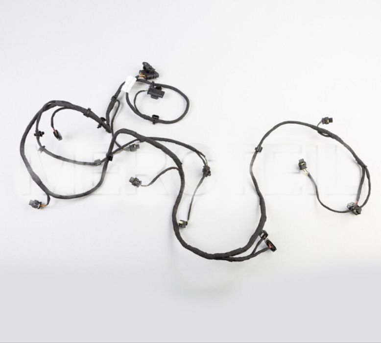 Mercedes W222 окабеляване за задна броня