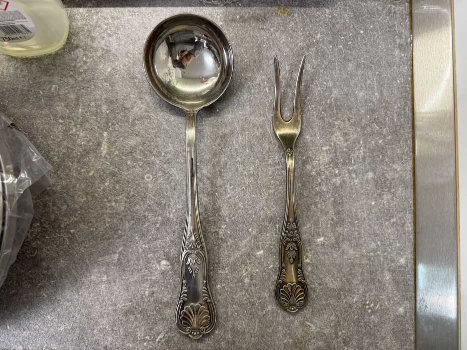 Set tacamuri placate cu argint