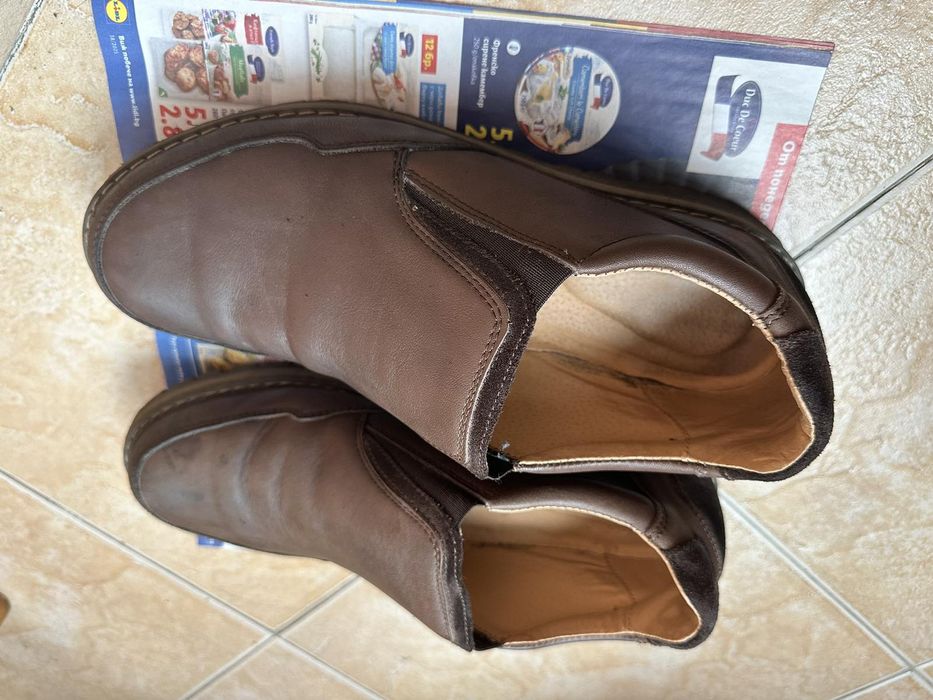 Мъжки обувки естествена кожа