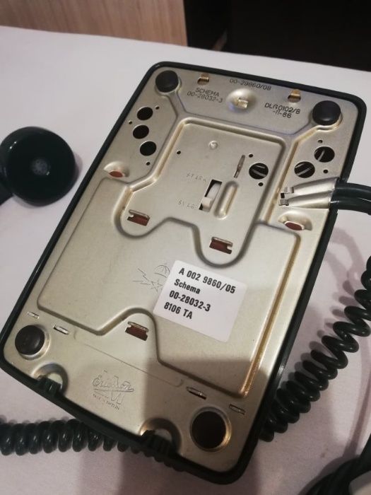 Телефон-Vintage 1970 г. Зелен-Швеция!