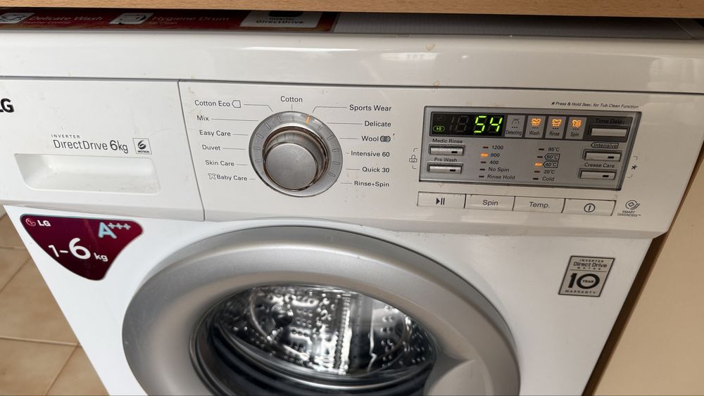 Пералня LG Direct Drive 6 kg