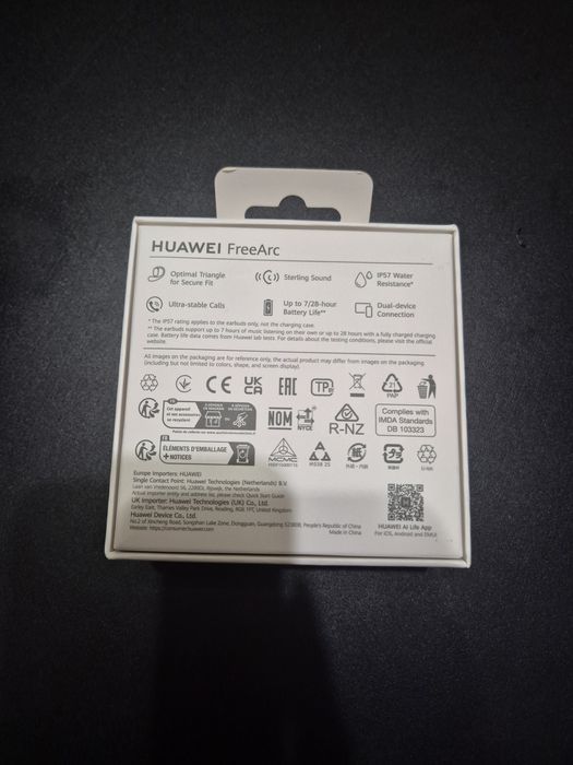 Căști Wireless Huawei FreeArc White