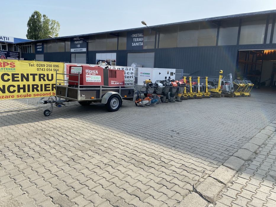 Placa compactoare mai compactor generator trifazic vibrator