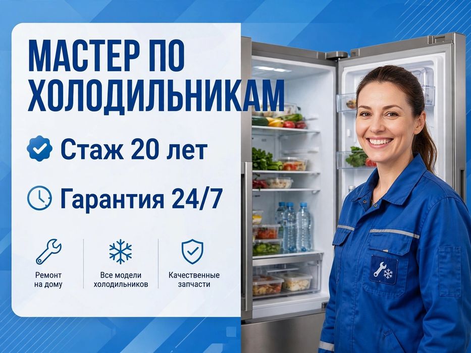 Ремонт холодильника и морозильника