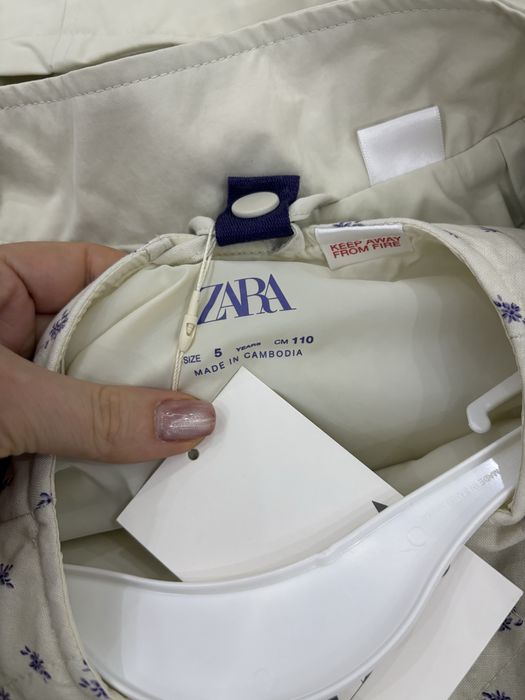 Zara Детско шлиферче с елек 2в1 110 см