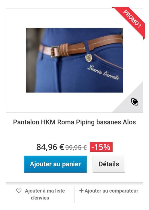 Pantaloni noi ptr. călărie, echitație Lauria Garrelli HKM Roma Piping basanes Alos, nr.40 sau M ptr. femei