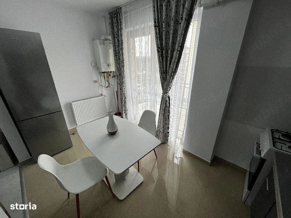 Inchiriez apartament nou,modern cu 2 camere complet mobilat si utilat