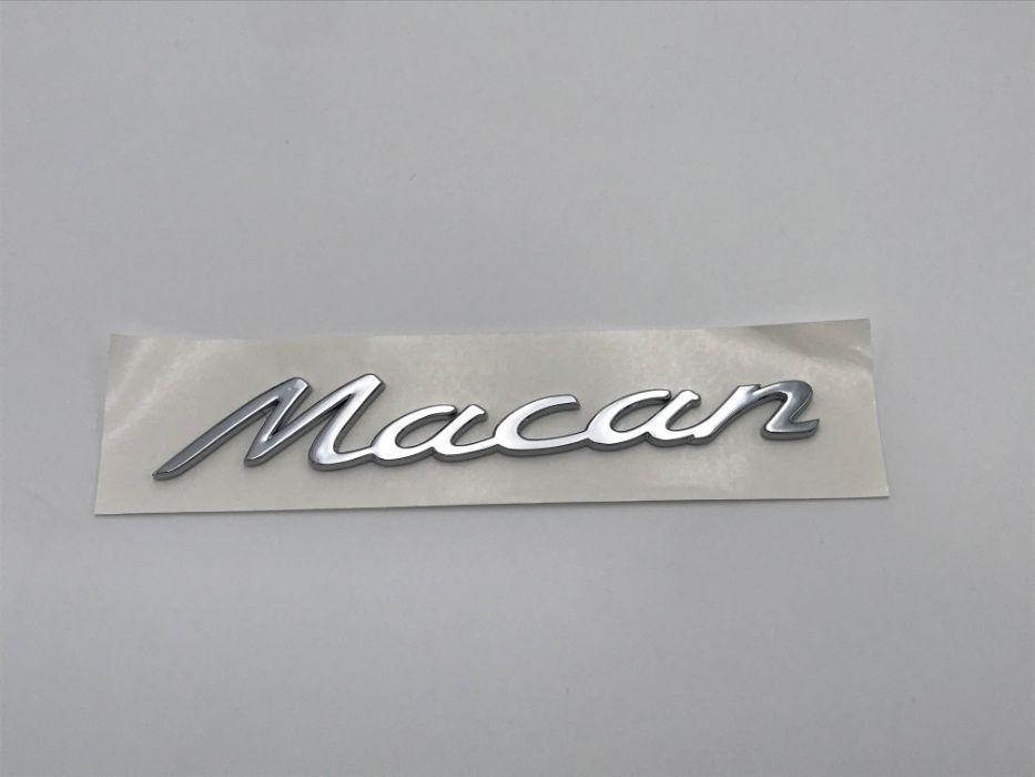 Emblema Porsche MACAN crom