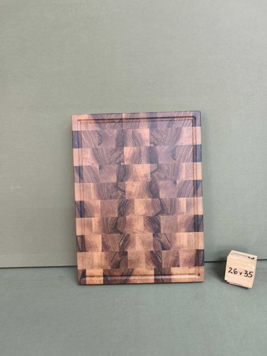 Дъска за рязане от ОРЕХ / End Grain / Енд Грейн