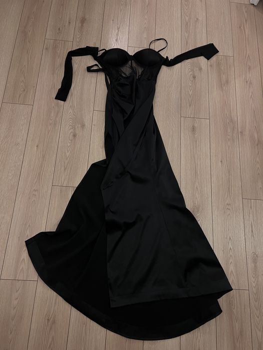Rochie neagra, S, cupa C , Luminita Balasz Fashion