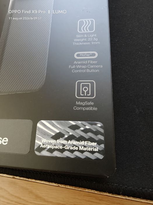 Husa Pitaka Aramid fiber for Iphone 17 Pro Max