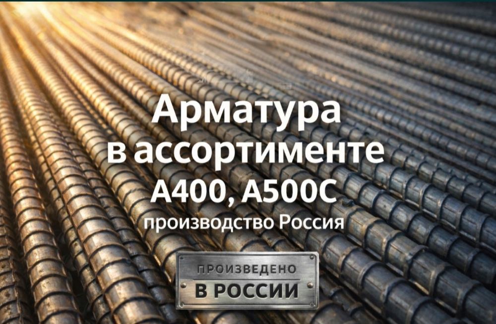 Продам арматуру.А500С - все диаметры.